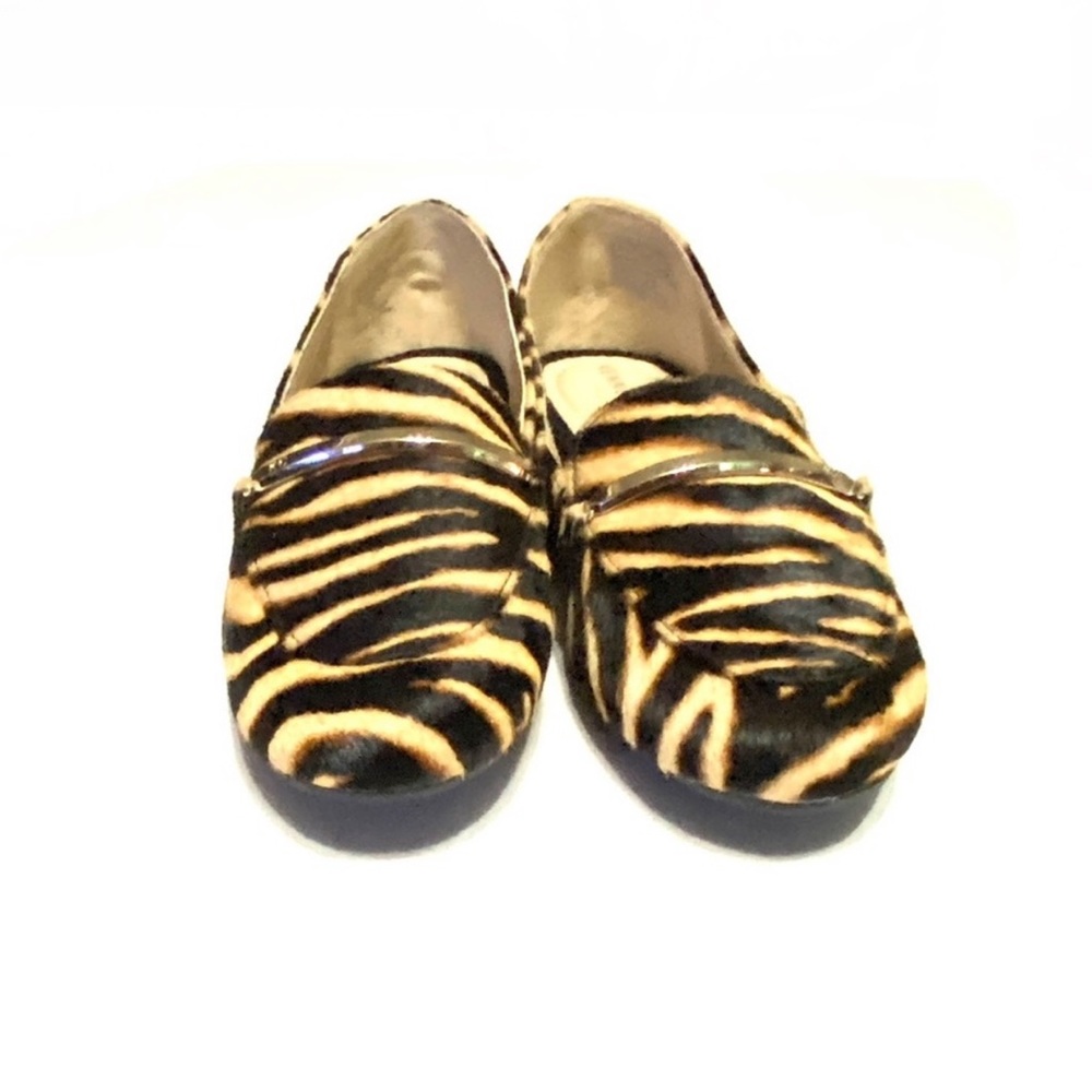 🆕 Kenneth Cole Zebra Print Memory Foam Loafers | With Shoe Dust Bag - Picture 6 of 12